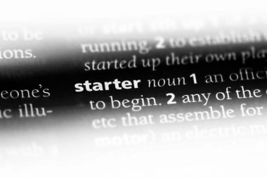 bir sözlüğü'ndeki Başlangıç sözcüğü. başlangıç kavramı.