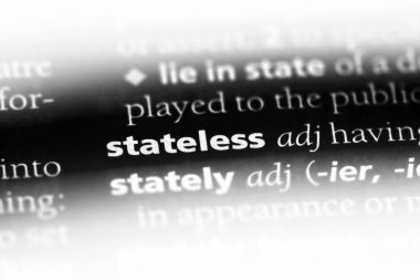 durum bilgisi olmayan tek kelimeyle bir sözlük. durum bilgisi olmayan kavramı.