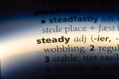 Sabit tek kelimeyle bir sözlük. Sabit kavramı.