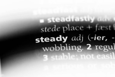 Sabit tek kelimeyle bir sözlük. Sabit kavramı.