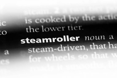 Buharlı silindir Word'de bir sözlük. Buharlı silindir kavramı.