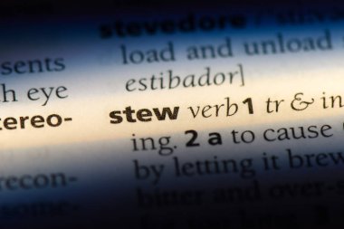 bir sözlüğü'ndeki sözcüğü güveç. güveç kavramı.