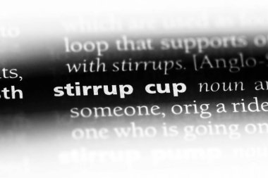 Üzengi Kupası Word'de bir sözlük. Üzengi Kupası kavramı.