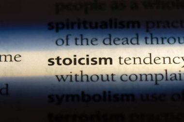 stoacılık Word'de bir sözlük. stoacılık kavramı.