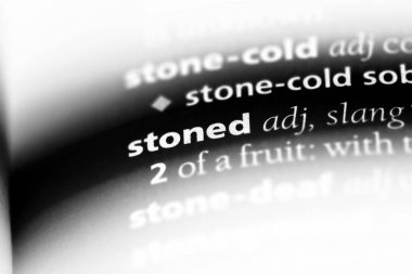 bir sözlüğü'ndeki sözcüğü uçmuş. Sarhoş kavramı.