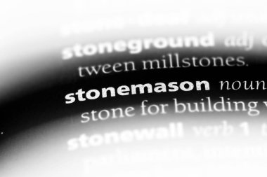 mezar taşçı Word'de bir sözlük. mezar taşçı kavramı.