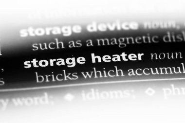 depolama ısıtıcı bir sözlük tek kelimeyle. depolama ısıtıcı kavramı.