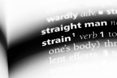 sözcük sözlükte süzün. zorlanma kavramı.