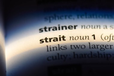 Boğaz tek kelimeyle bir sözlük. Boğaz kavramı.