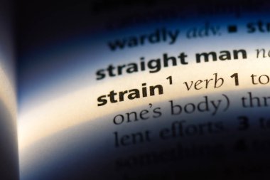 sözcük sözlükte süzün. zorlanma kavramı.