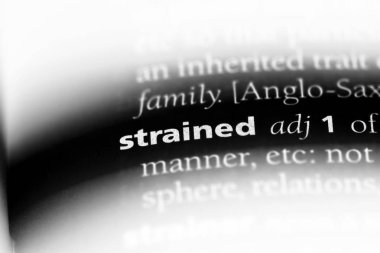 sözcük sözlükte gergin. gergin kavramı.