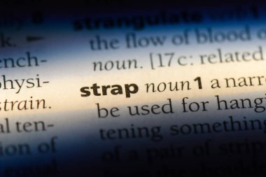 kayış Word'de bir sözlük. kayış kavramı.