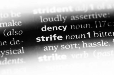 çekişme Word'de bir sözlük. çekişme kavramı.