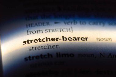 Sedye taşıyıcısı sözcük sözlüğe. Sedye taşıyıcısı kavramı.