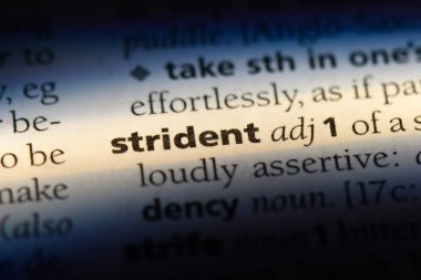 rahatsız edici sözcük sözlüğe. tiz kavramı.