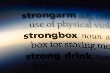 bir sözlüğü'ndeki kasa sözcüğü. kasa kavramı.