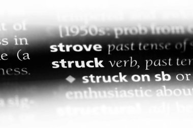 sözcük sözlükte vurdu. vurdu kavramı.