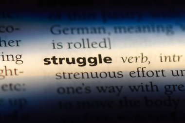 mücadele word Sözlük içinde. mücadele kavramı.