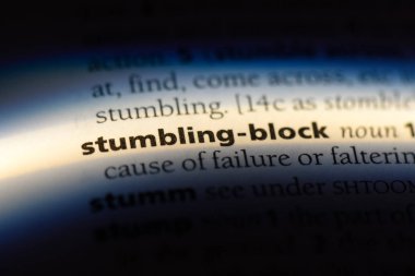 bir sözlüğü'ndeki engel sözcüğü. engel kavramı.