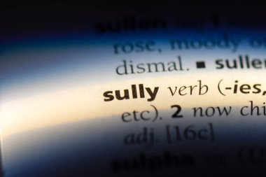 bir sözlüğü'ndeki sözcüğü sully. kavram sully.