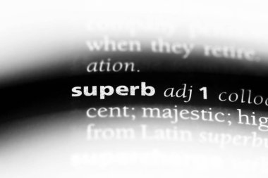 Süper tek kelimeyle bir sözlük. Süper kavramı.