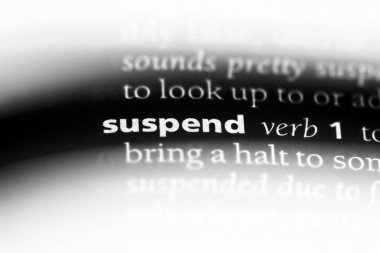 sözcük sözlükte askıya alma. kavram askıya alma.