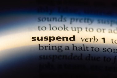 sözcük sözlükte askıya alma. kavram askıya alma.