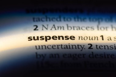 gerilim Word'de bir sözlük. gerilim kavramı.