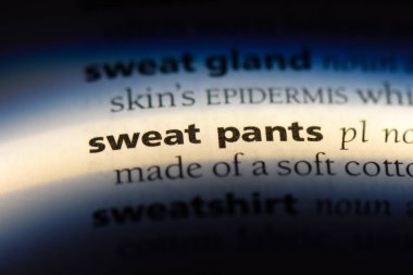 Pantolon sözcük sözlüğe ter. ter pantolon kavramı.