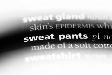 Pantolon sözcük sözlüğe ter. ter pantolon kavramı.