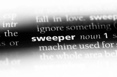 süpürmek Word'de bir sözlük. süpürmek kavramı.