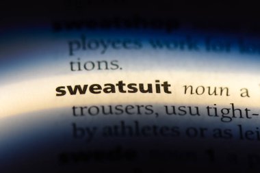 eşofman Word'de bir sözlük. eşofman kavramı.