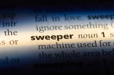 süpürmek Word'de bir sözlük. süpürmek kavramı.