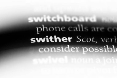 swither sözcük sözlüğe. swither kavramı.