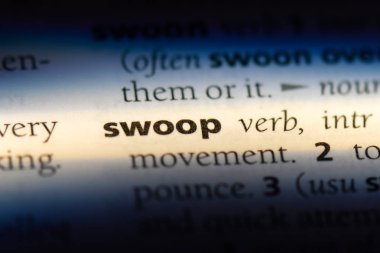 Word'de bir sözlük saldırmak. baskın kavramı.