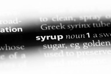 şurubu Word'de bir sözlük. şurubu kavramı.