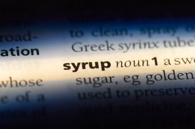 şurubu Word'de bir sözlük. şurubu kavramı.