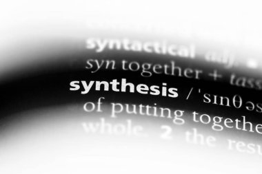 sentez Word'de bir sözlük. sentez kavramı.