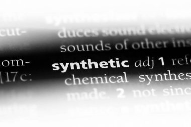 Sentetik tek kelimeyle bir sözlük. Sentetik kavramı.
