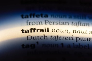 Efendim Word'de bir sözlük. Efendim kavramı.