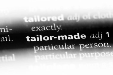 özel sözlüğe sözcük. terzi kavramı.