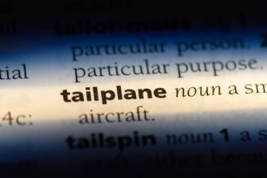tailplane sözcük sözlüğe. tailplane kavramı.