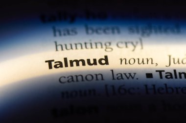 Talmud Word'de bir sözlük. Talmud kavramı.