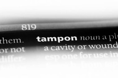 tampon Word'de bir sözlük. tampon kavramı.