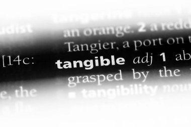 elle tutulur tek kelimeyle bir sözlük. somut kavram.