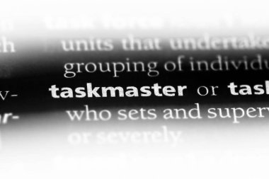 Usta Word'de bir sözlük. Usta kavramı.