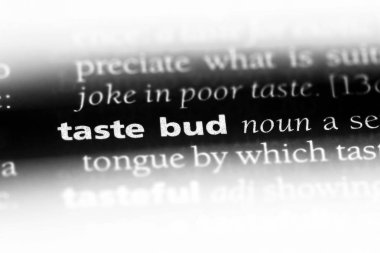 tat bud Word'de bir sözlük. tat kavramı.