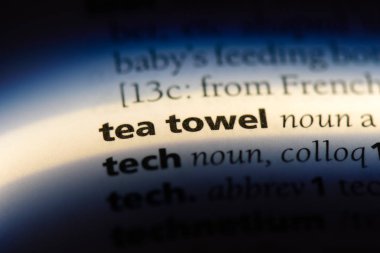 çay havlu Word'de bir sözlük. çay havlu kavramı.