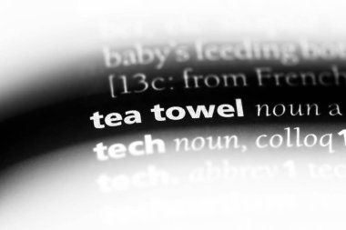 çay havlu Word'de bir sözlük. çay havlu kavramı.