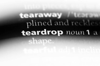gözyaşı Word'de bir sözlük. gözyaşı kavramı.